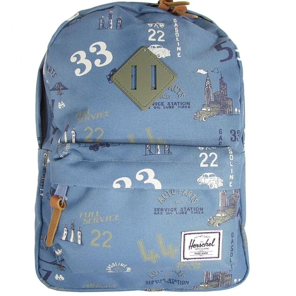 Herschel Supply Company Kids Blue Print Backpack